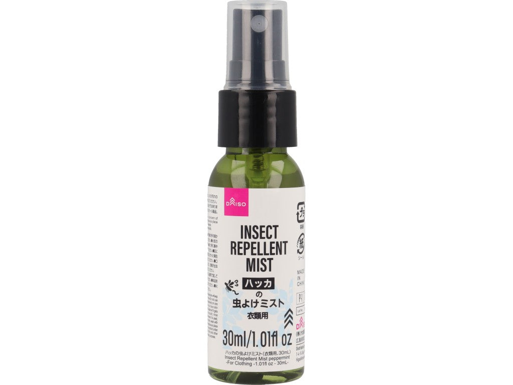 ハッカの虫よけミスト（衣類用、３０ｍＬ） ダイソー(DAISO)