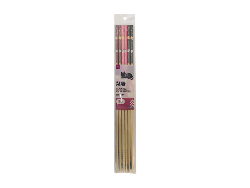 菜箸、３膳（ネコ） ダイソー(DAISO)