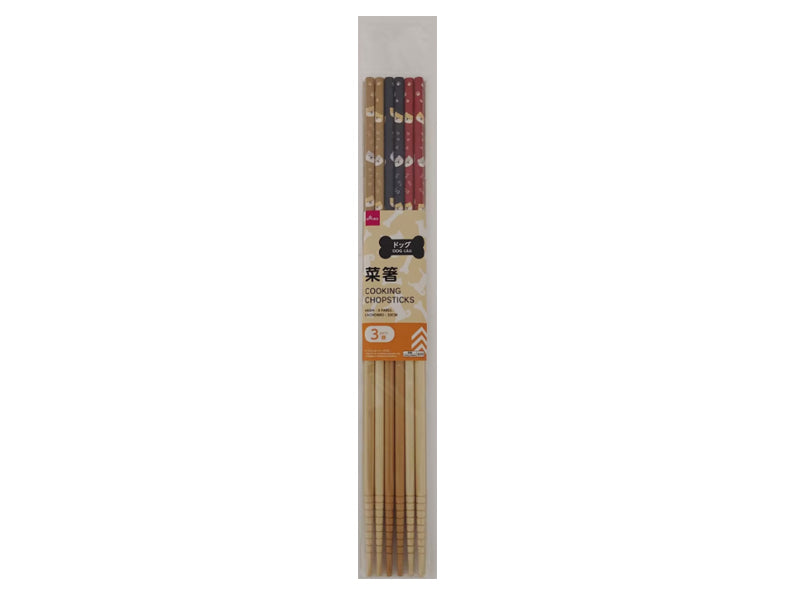 菜箸、３膳（ドッグ） ダイソー(DAISO)