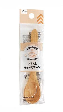 ティースプーン（ブナの木） ダイソー(DAISO)