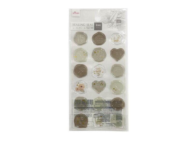 シーリングシール（Ａ、ブラウン） ダイソー(DAISO)