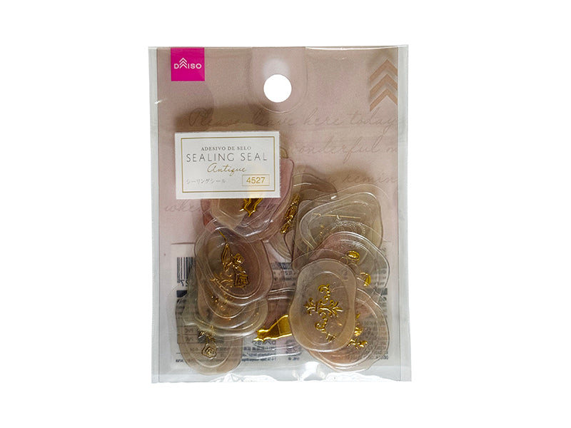 シーリングシール（箔押し、アンティーク） ダイソー(DAISO)