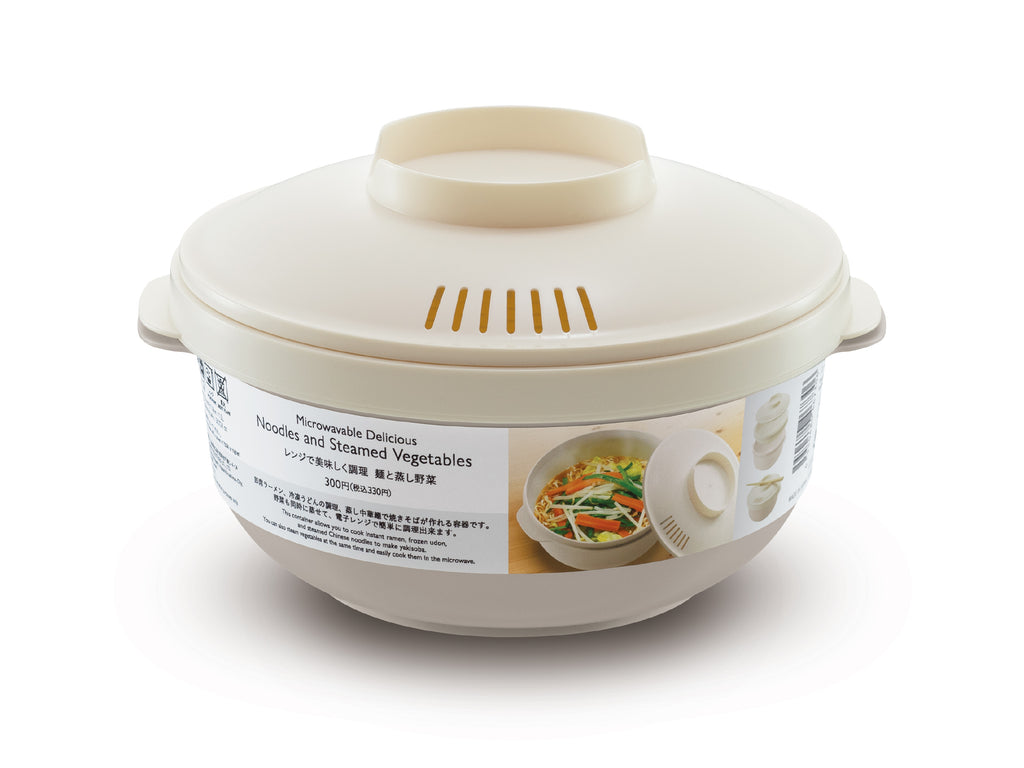 レンジで美味しく調理 麺と蒸し野菜 ダイソー(DAISO)