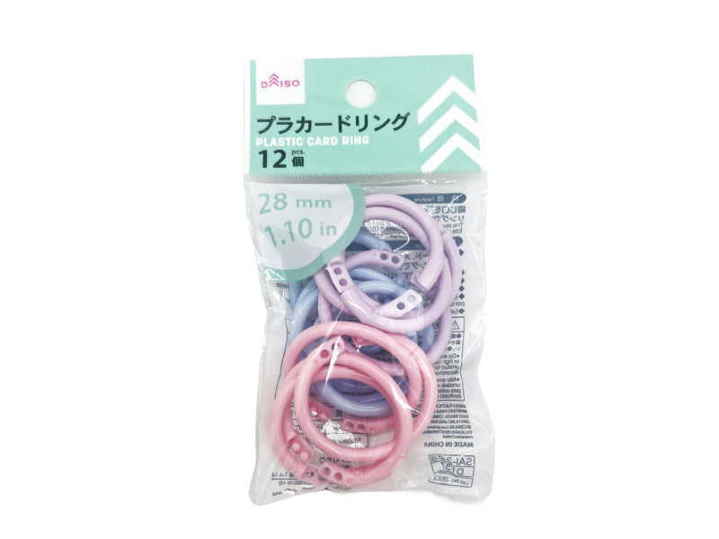 ＰＥプラカードリング（１２個） ダイソー(DAISO)