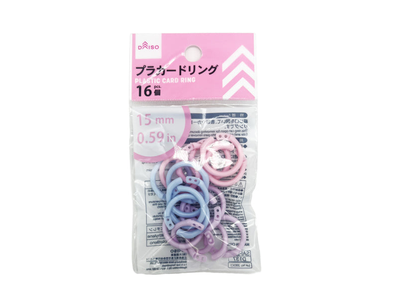 ＰＥプラカードリング（１６個） ダイソー(DAISO)