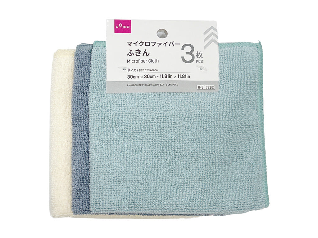 マイクロファイバーふきん（３枚） ダイソー(DAISO)