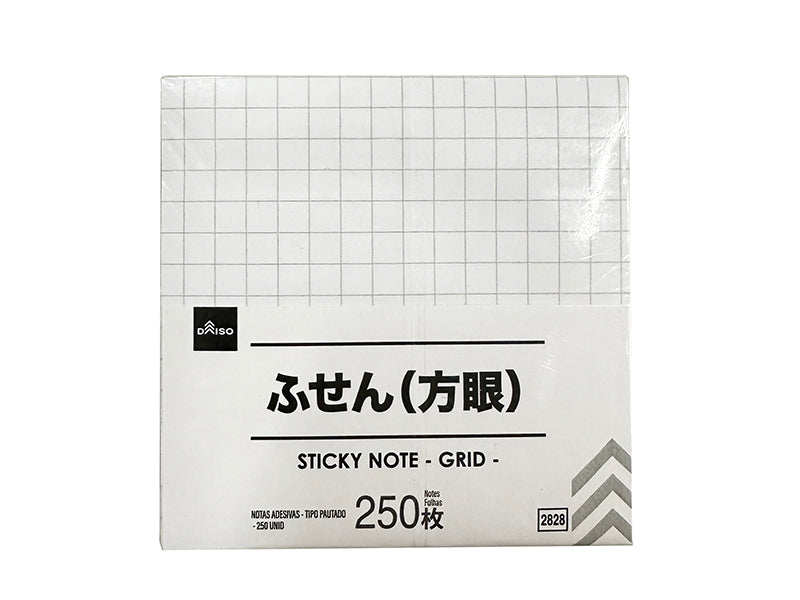 ふせん（方眼、２５０枚） ダイソー(DAISO)