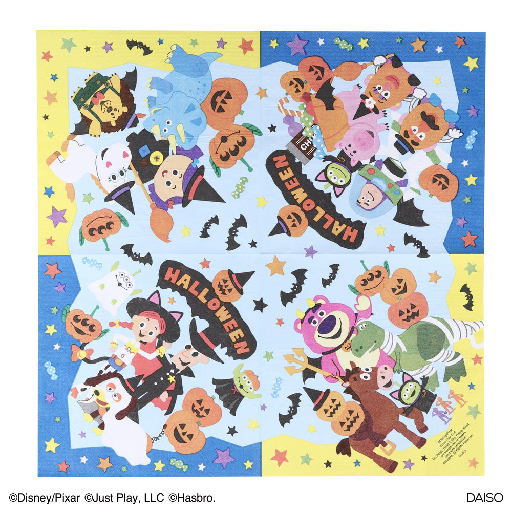 テーブルペーパー、１０枚、ハロウィンＣＥ（トイ・ストーリー） ダイソー(DAISO)