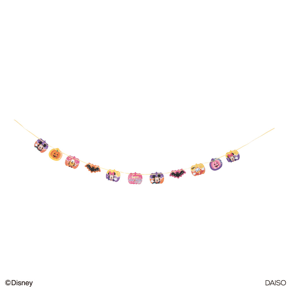 ミニフラッグ、ハロウィンＣＥ（ミッキー＆フレンズ） ダイソー(DAISO)