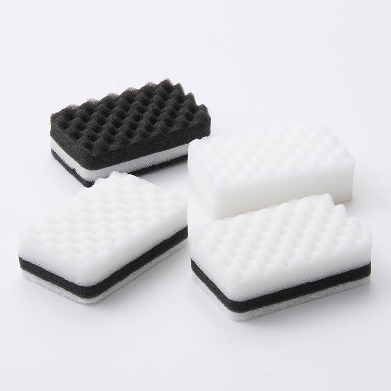 キッチンスポンジ（３層ソフトタイプ、４個） ダイソー(DAISO)