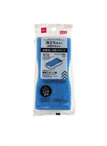 浴槽洗い３層スポンジ ダイソー(DAISO)