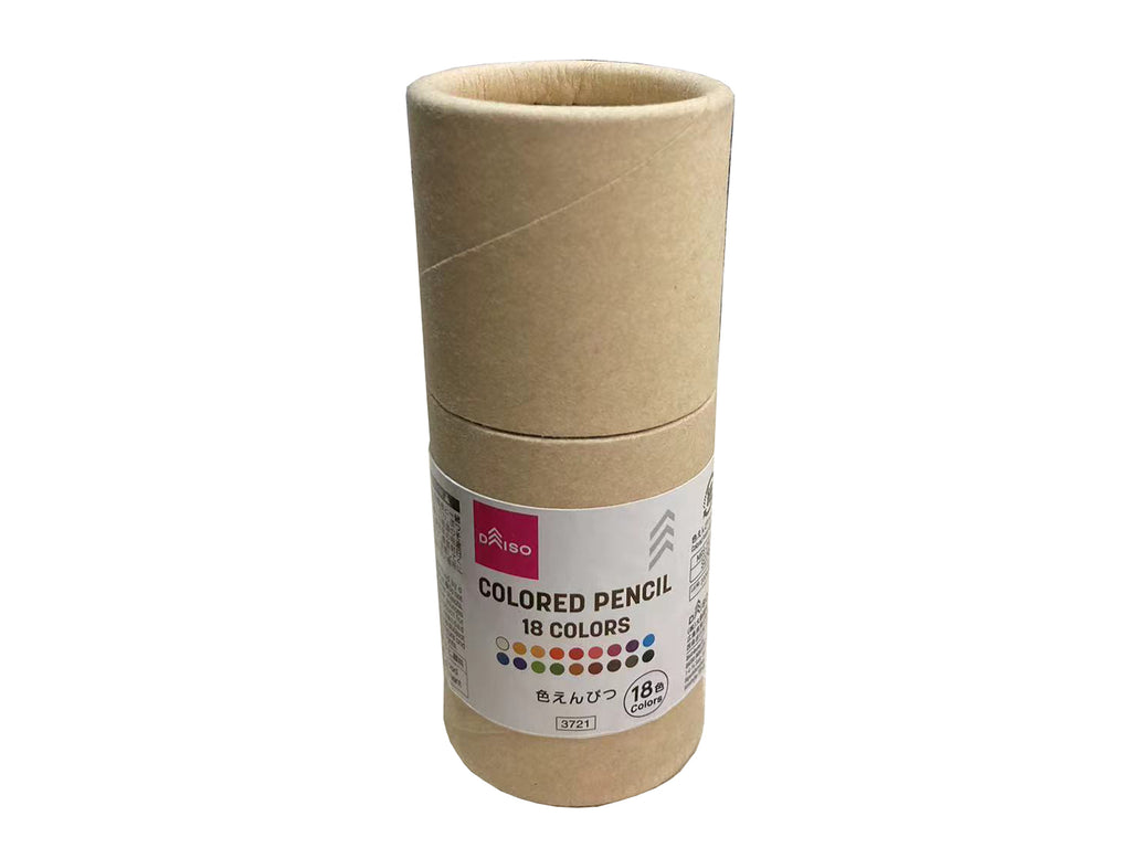 色えんぴつ（１８色） ダイソー(DAISO)