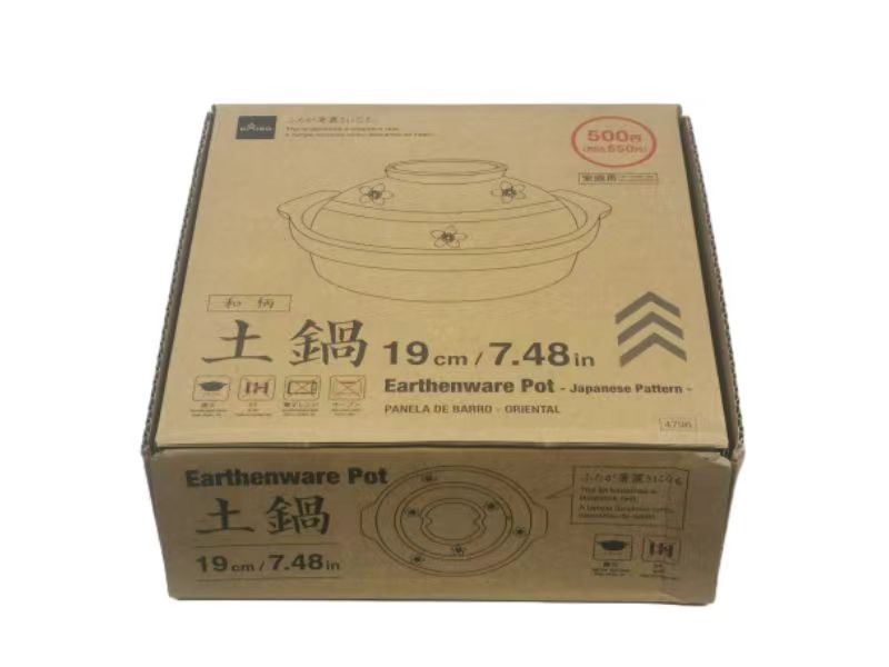 土鍋（和柄） ダイソー(DAISO)