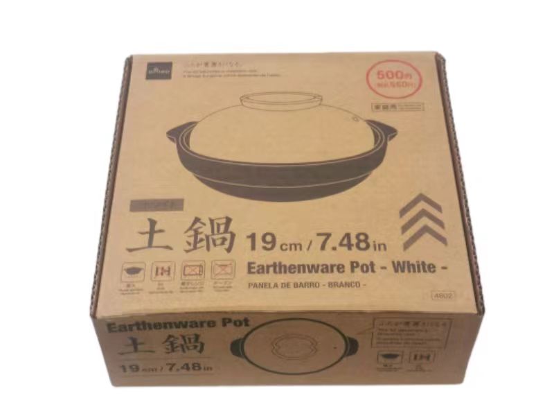 土鍋（ホワイト） ダイソー(DAISO)