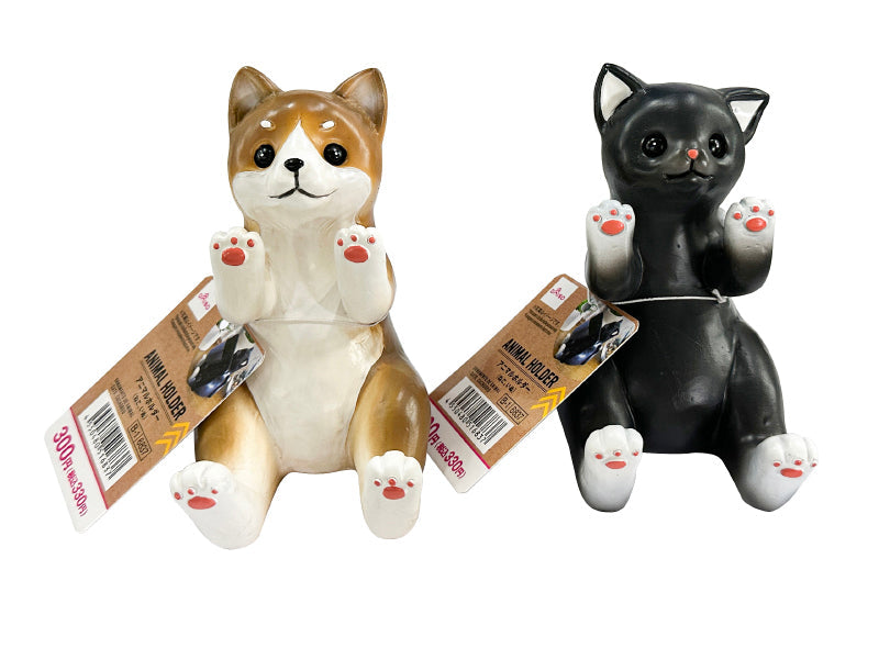アニマルホルダー（ねこ、いぬ） ダイソー(DAISO)