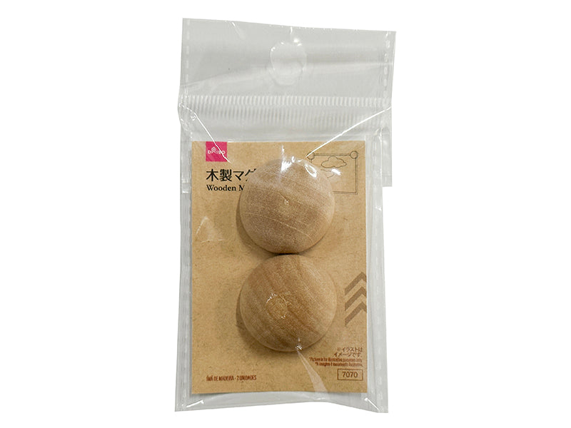 木製マグネット（２個） ダイソー(DAISO)