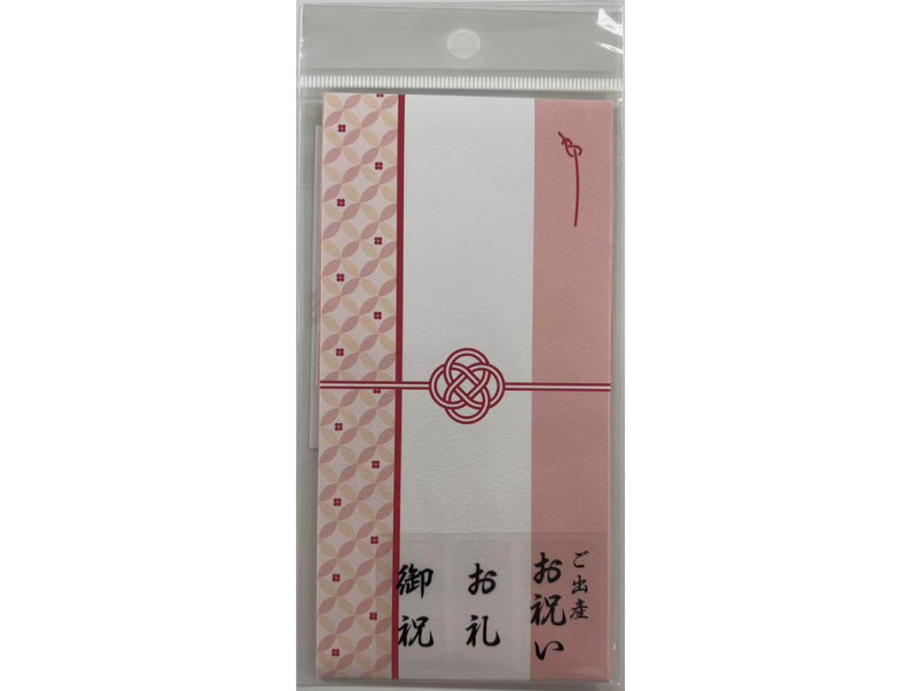 本多当折り（和風柄お祝、シール付） ダイソー(DAISO)