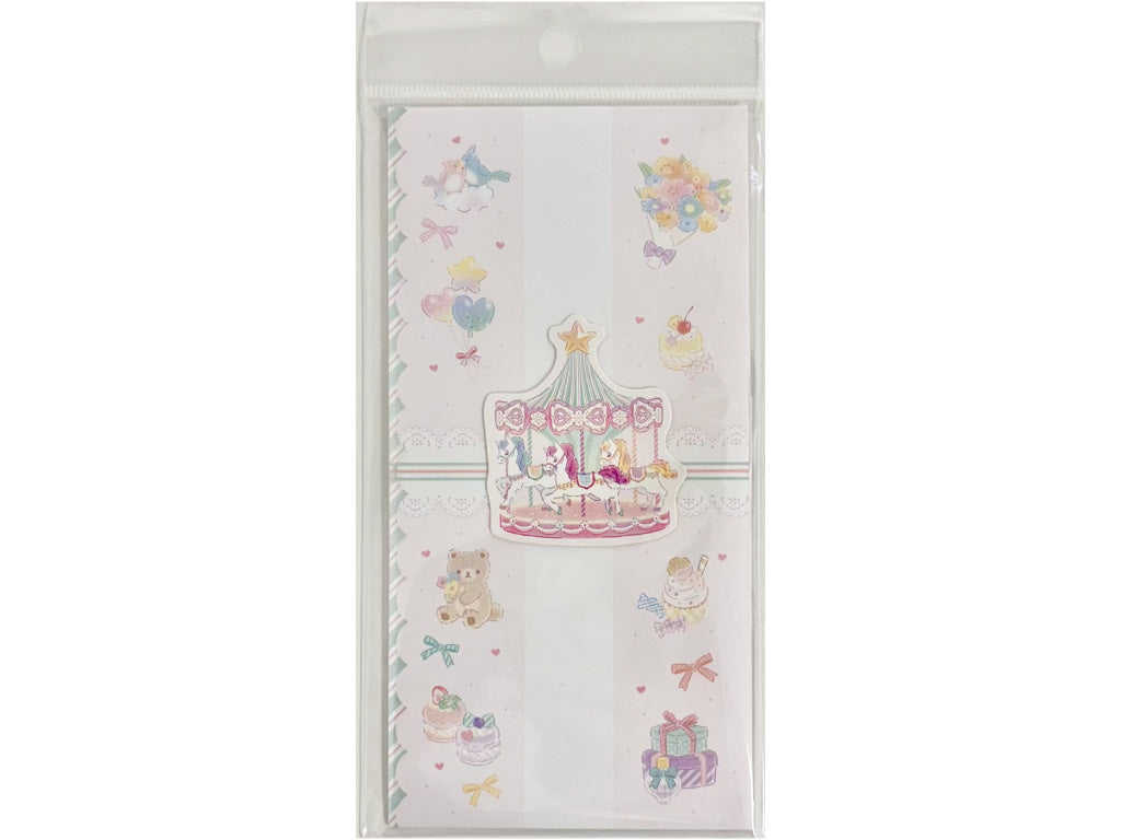 本多当折り（ポップアップ、スイートフローラル） ダイソー(DAISO)