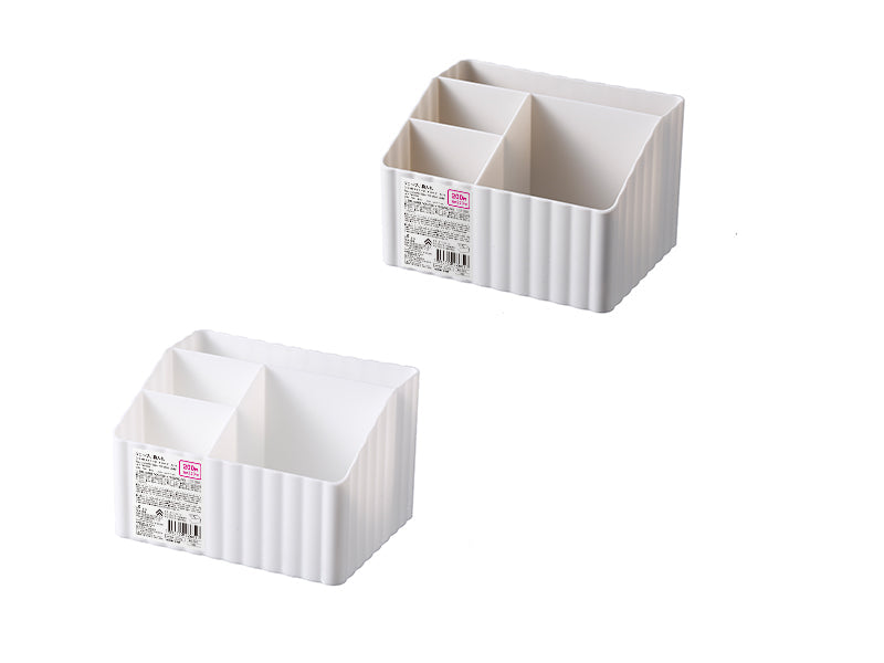 ウェーブ小物入れ（仕切り付） ダイソー(DAISO)