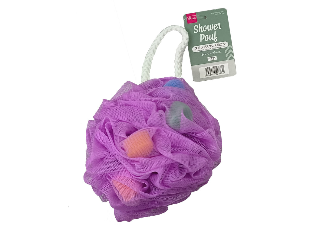 スポンジ入シャワーボール ダイソー(DAISO)