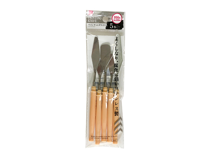 ペインティングナイフ（５本セット） ダイソー(DAISO)