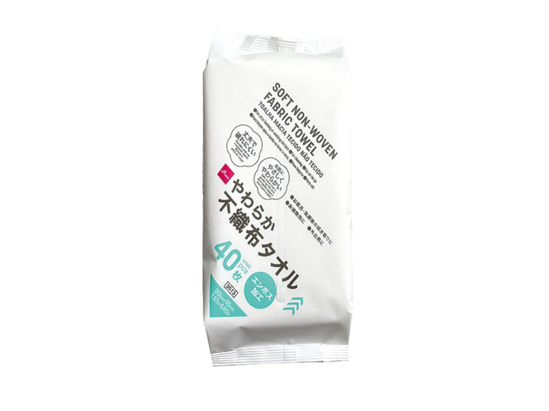 やわらか不織布タオル（４０枚） ダイソー(DAISO)