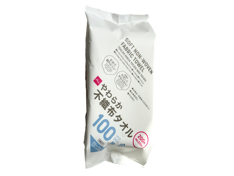 やわらか不織布タオル（１００枚） ダイソー(DAISO)