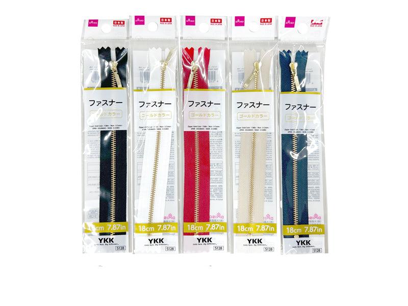ファスナー（ゴールドカラー、５色） ダイソー(DAISO)