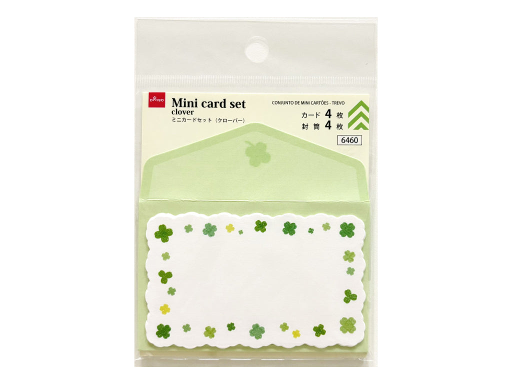 ミニカードセット（クローバー） ダイソー(DAISO)