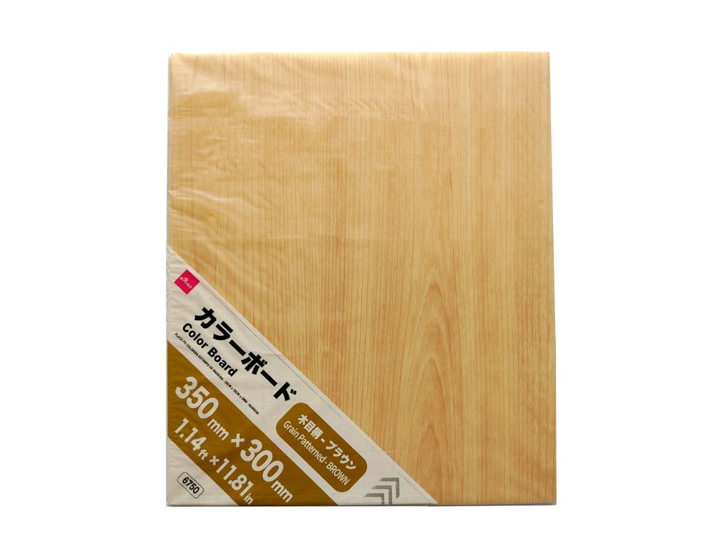 木目柄カラーボード（ブラウン） ダイソー(DAISO)