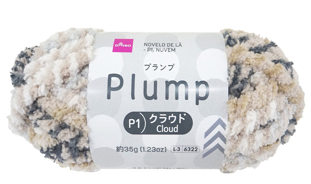 毛糸（ｐｌｕｍｐ、Ｐ１、クラウド） ダイソー(DAISO)