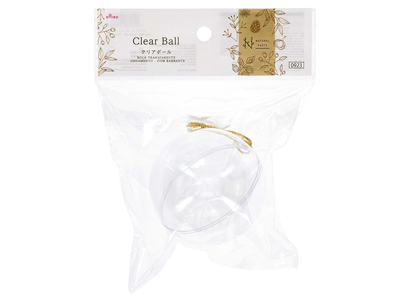 クリアボール（オーナメント、紐付） ダイソー(DAISO)