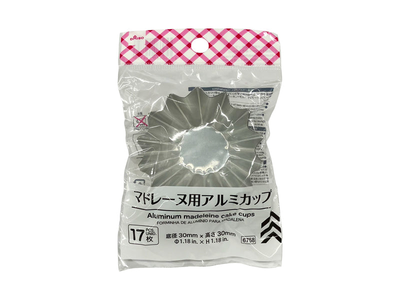 マドレーヌ用アルミカップ ダイソー(DAISO)