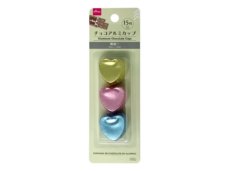チョコアルミカップ（無地） ダイソー(DAISO)