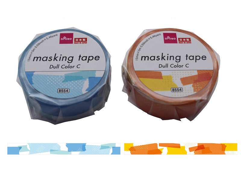 マスキングテープ（くすみカラーＣ） ダイソー(DAISO)
