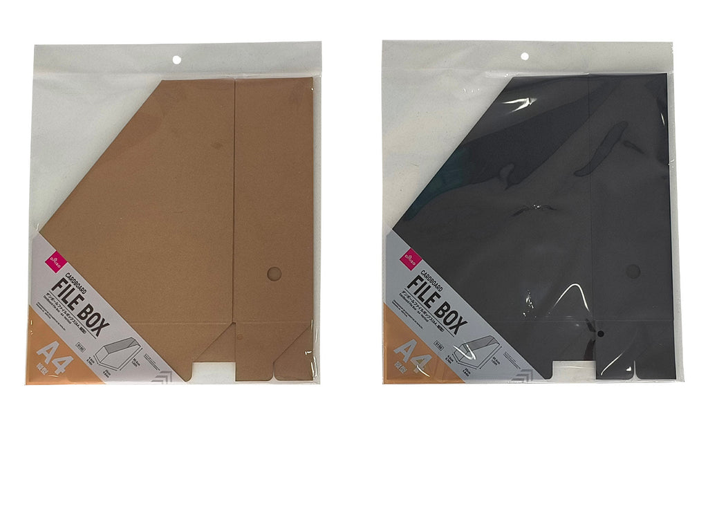 ダンボールファイルボックス（Ａ４、縦型） ダイソー(DAISO)