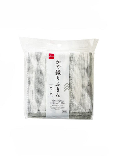 かや織りふきん（ウェーブ） ダイソー(DAISO)