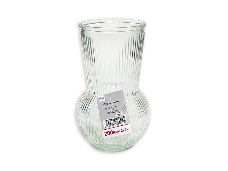 ガラスフラワーベース（Ｄ） ダイソー(DAISO)