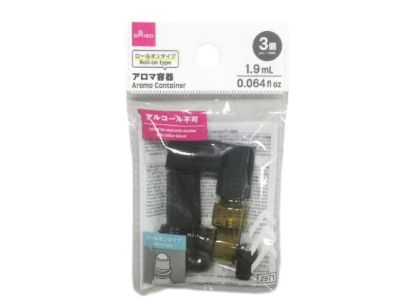 アロマ容器（ロールタイプ、香水遮光瓶、３個） ダイソー(DAISO)