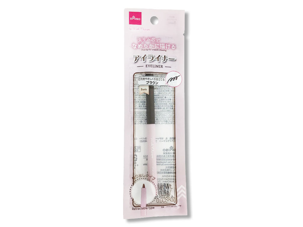 ＆．ＷｉｔｈＣｈａｒｍ アイライナー ブラウン ダイソー(DAISO)