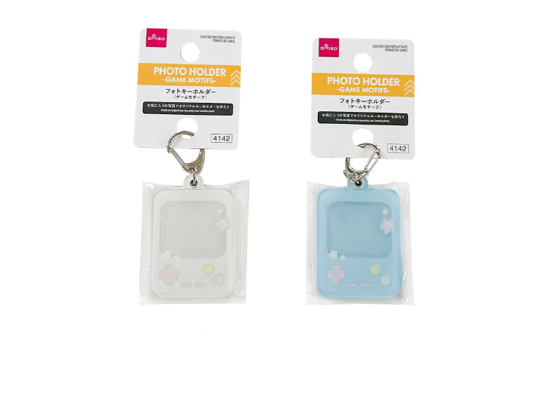 フォトキーホルダー（ゲームモチーフ） ダイソー(DAISO)