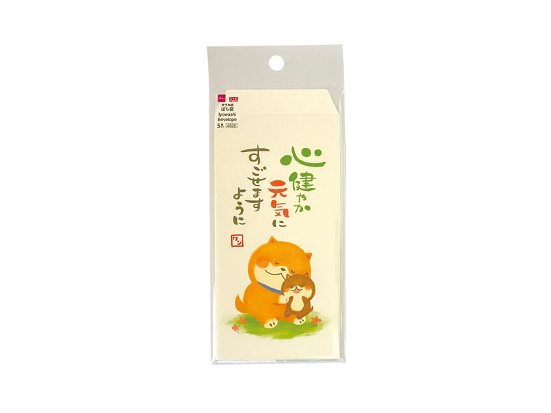 ぽち袋（万型、７、健やか犬） ダイソー(DAISO)