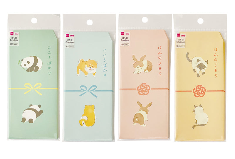 ぽち袋（万型、１３、アニマル） ダイソー(DAISO)