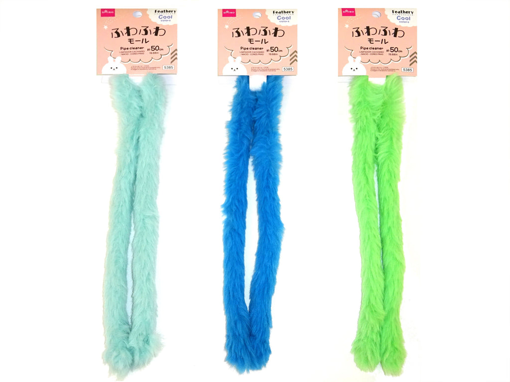 モール（ふわふわ、クールカラー） ダイソー(DAISO)