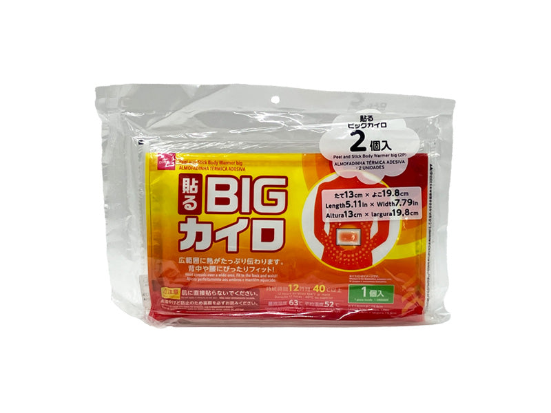 貼るビッグカイロ（２個） ダイソー(DAISO)