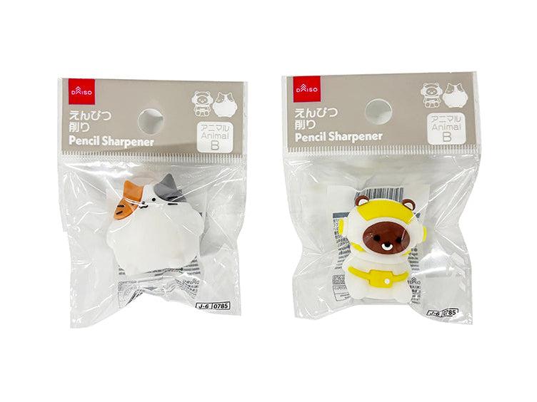 鉛筆削り（動物柄、Ｂ） ダイソー(DAISO)