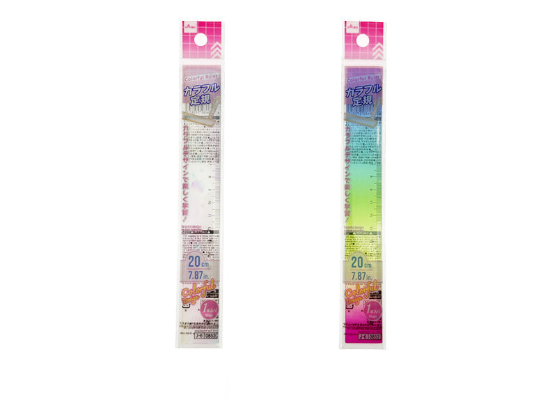 カラフル定規 ダイソー(DAISO)