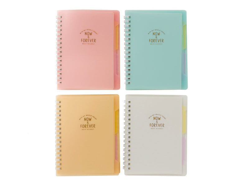 インデックス付リングノート（Ａ６、４０枚） ダイソー(DAISO)