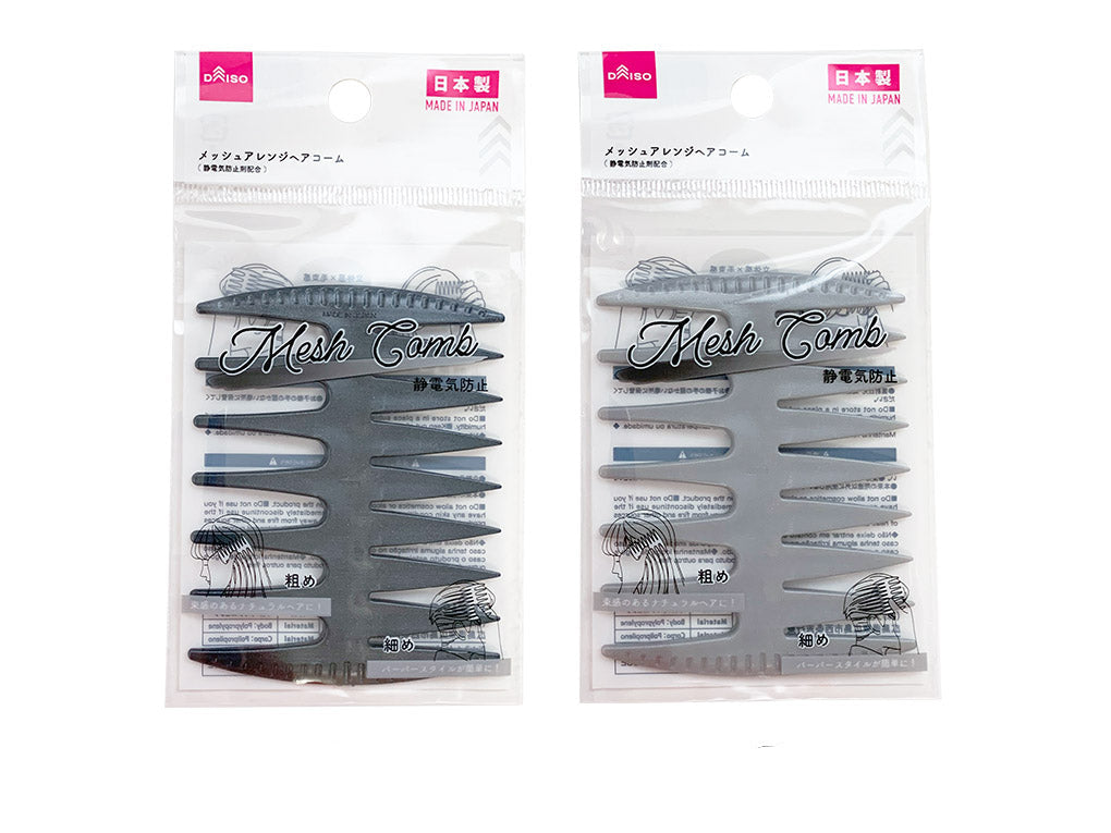 メッシュアレンジヘアコーム（静電気防止剤配合） ダイソー(DAISO)