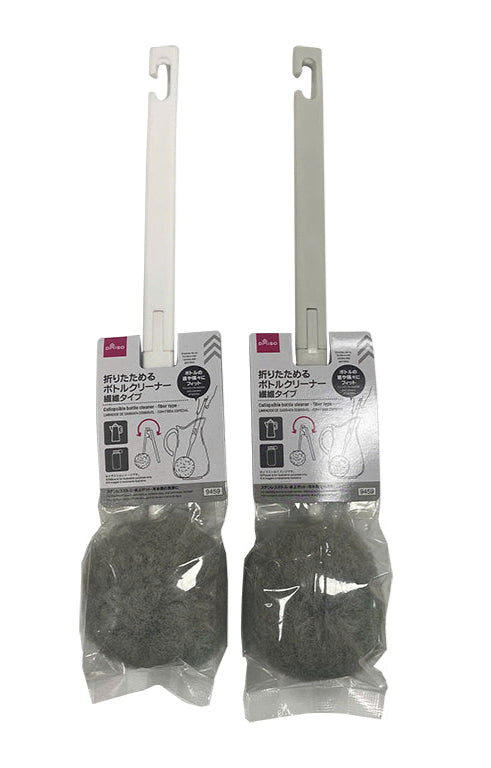 折りたためるボトルクリーナー（繊維タイプ） ダイソー(DAISO)
